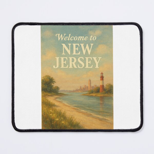 Item preview, Lighthouse and Manhattan Skyline from New Jersey Shore designed and sold by Places On Earth.