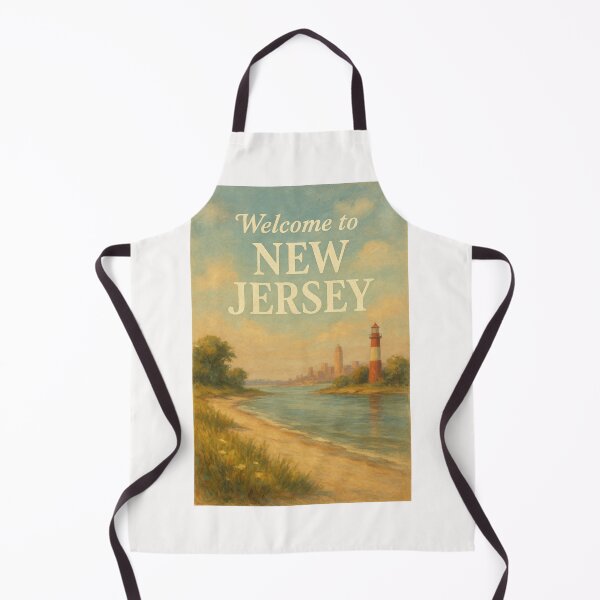 Item preview, Lighthouse and Manhattan Skyline from New Jersey Shore designed and sold by Places On Earth.