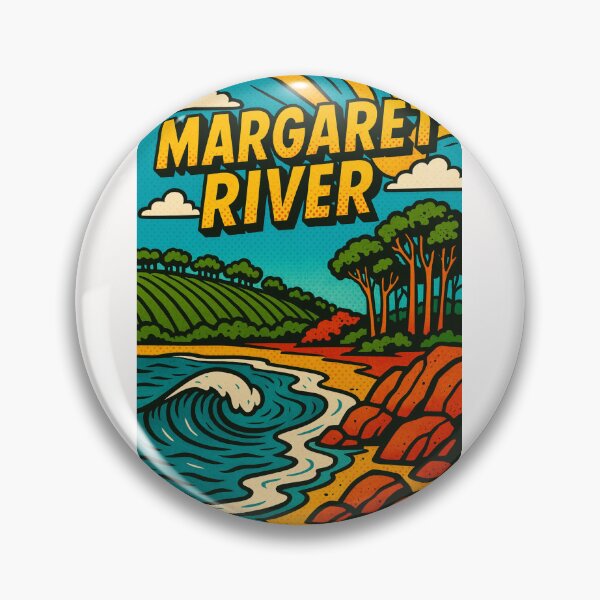 Item preview, Margaret River Coastline with Rolling Surf, Western Australia designed and sold by Places On Earth.