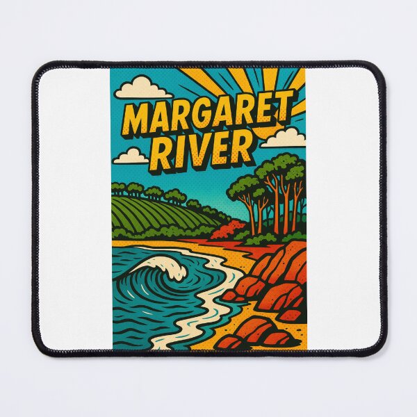 Item preview, Margaret River Coastline with Rolling Surf, Western Australia designed and sold by Places On Earth.