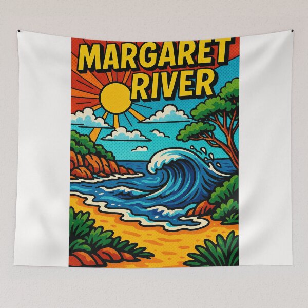 Item preview, Margaret River Wave and Coastal Forests, Western Australia designed and sold by Places On Earth.