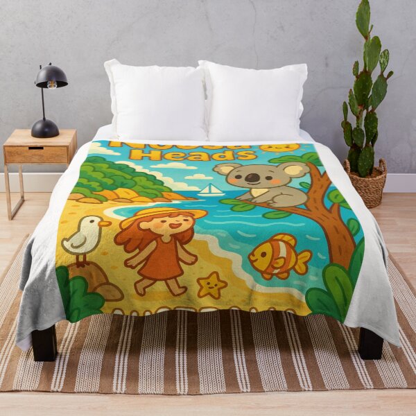 Item preview, Noosa Heads Koala Beach Scene, Queensland designed and sold by Places On Earth.