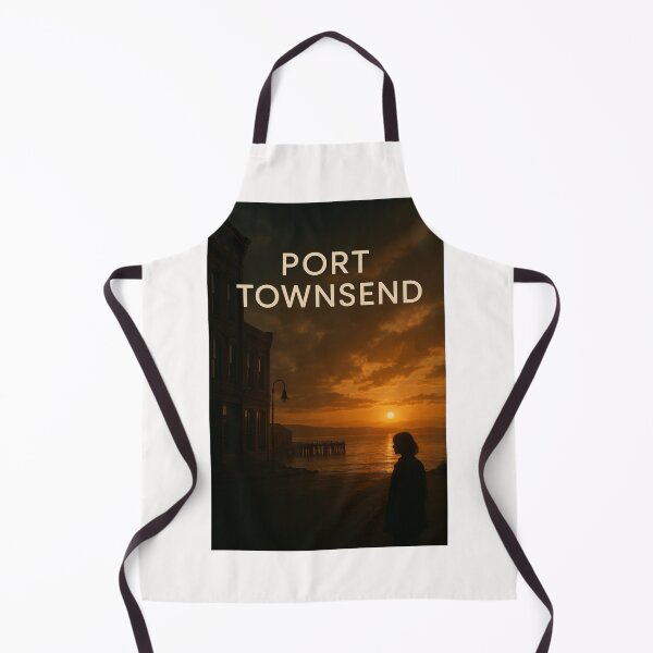 Item preview, Sunset Over Water Street, Port Townsend designed and sold by Places On Earth.