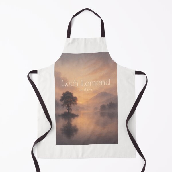 Item preview, Loch Lomond Island Tree at Dawn, Scotland designed and sold by Places On Earth.
