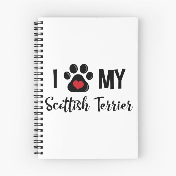 Item preview, I Love My Scottish Terrier designed and sold by InspiredQuotes.