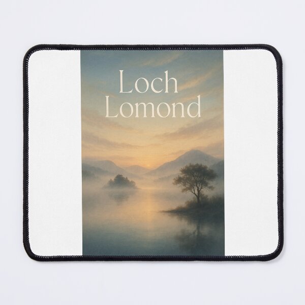 Item preview, Misty Morning at Loch Lomond, Scotland designed and sold by Places On Earth.