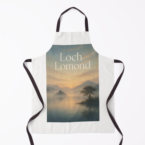 Item preview, Misty Morning at Loch Lomond, Scotland designed and sold by Places On Earth.