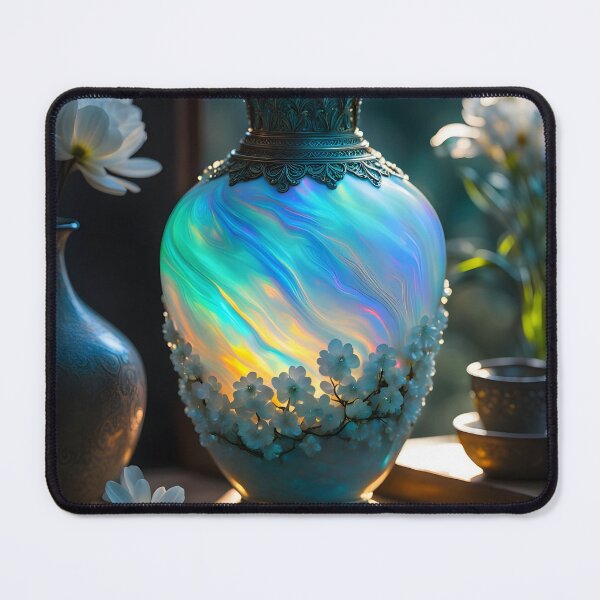 Item preview, Morning Petals – The Pastel Bloom Vase designed and sold by Buttonquill.