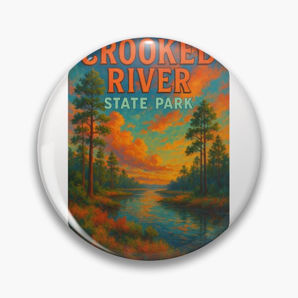 Item preview, Crooked River State Park Landscape, Georgia designed and sold by Places On Earth.