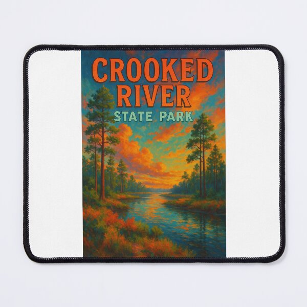 Item preview, Crooked River State Park Landscape, Georgia designed and sold by Places On Earth.