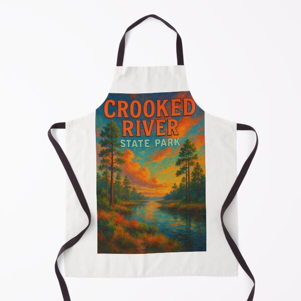 Item preview, Crooked River State Park Landscape, Georgia designed and sold by Places On Earth.