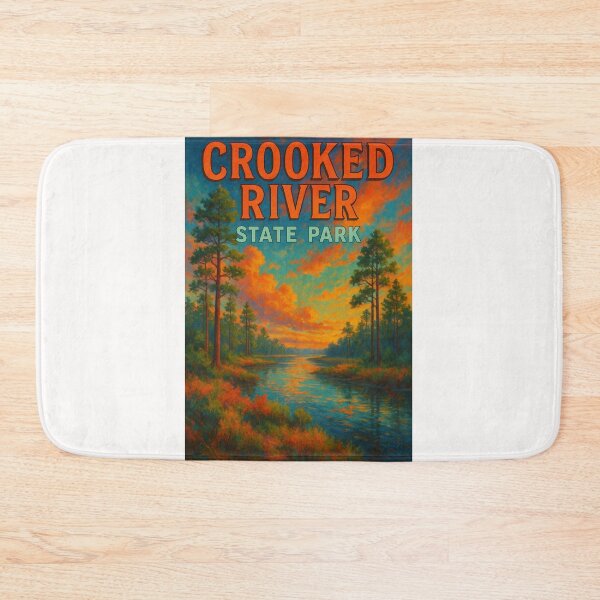 Item preview, Crooked River State Park Landscape, Georgia designed and sold by Places On Earth.