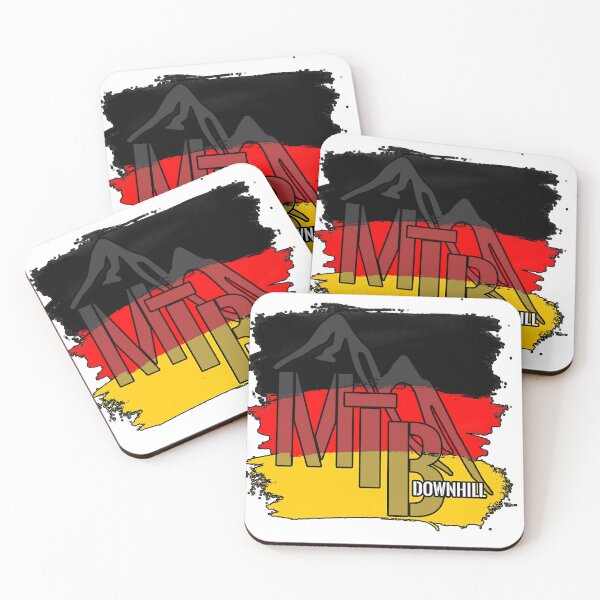 Item preview, German Flag MTB Rush – Downhill Mountain Bike Design designed and sold by Fextreme.