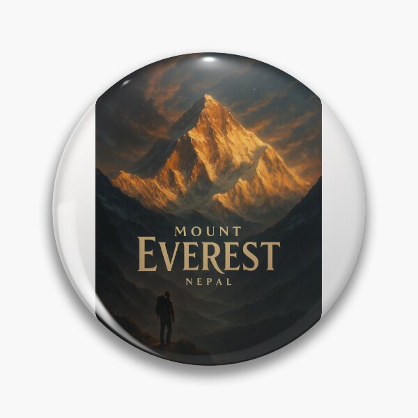 Item preview, Mount Everest Glowing Peak, Himalayas Nepal designed and sold by Places On Earth.