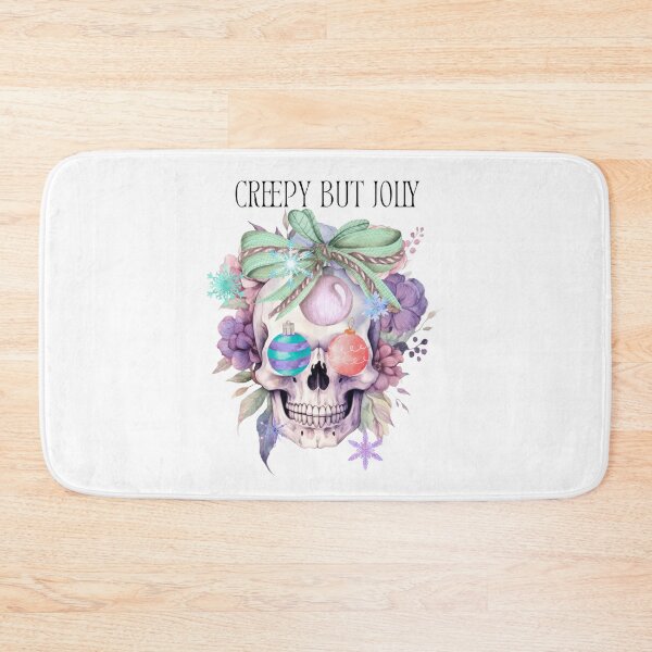Item preview, Goth Christmas Skull | Pastel Goth Holiday Aesthetic Design Creepy But Jolly designed and sold by luckyhue.