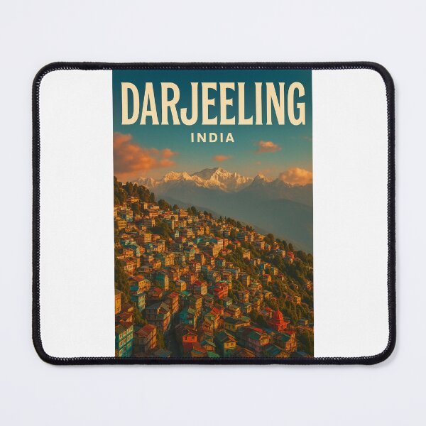 Item preview, Darjeeling Town and Kangchenjunga Sunrise, West Bengal India designed and sold by Places On Earth.