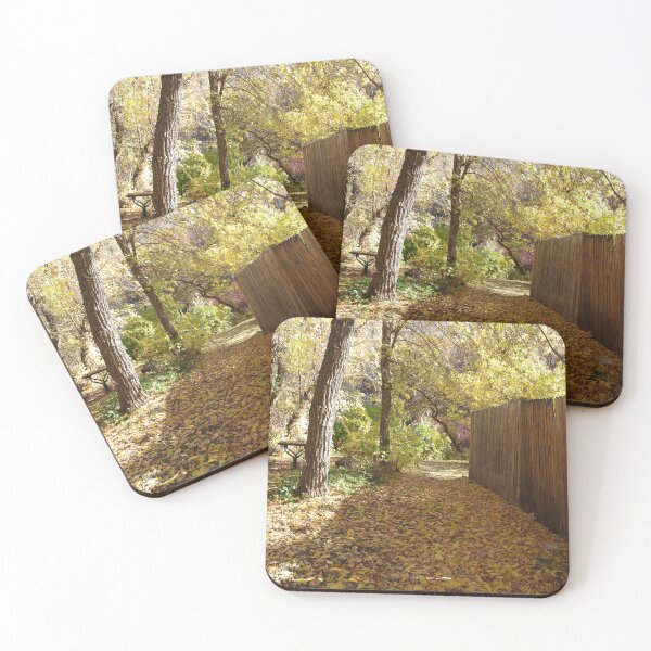 Item preview, Golden Pathway in Autumn Light designed and sold by FreedomGarage.