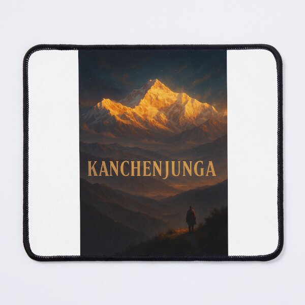 Item preview, Kanchenjunga Mountain Twilight Scene, Sikkim Nepal Border designed and sold by Aryabek.