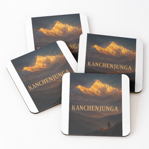 Item preview, Kanchenjunga Mountain Twilight Scene, Sikkim Nepal Border designed and sold by Aryabek.