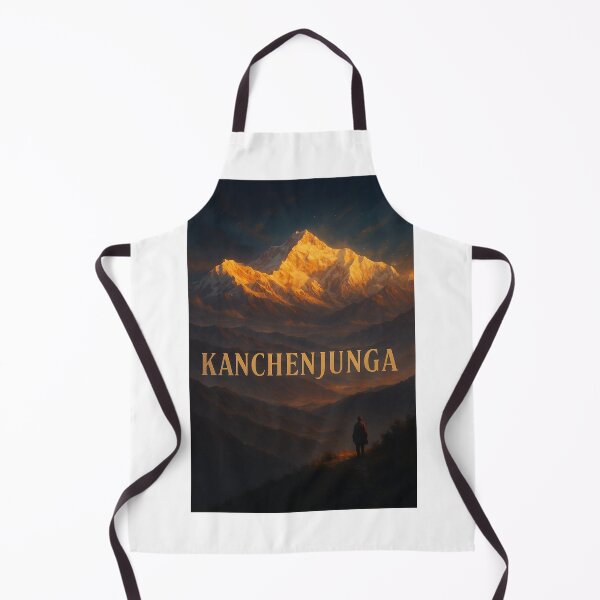 Item preview, Kanchenjunga Mountain Twilight Scene, Sikkim Nepal Border designed and sold by Aryabek.
