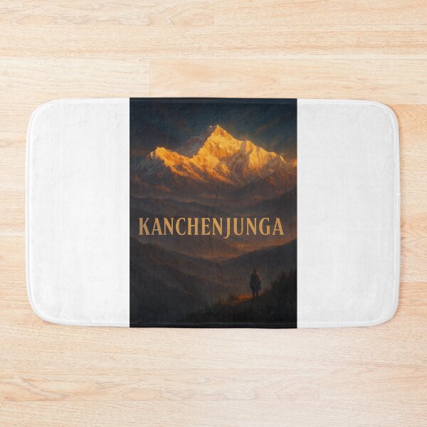 Item preview, Kanchenjunga Mountain Twilight Scene, Sikkim Nepal Border designed and sold by Aryabek.