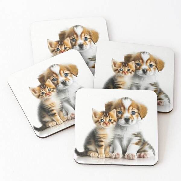 Item preview, Best Friends Puppy And Kitten designed and sold by LanaGustavsson.