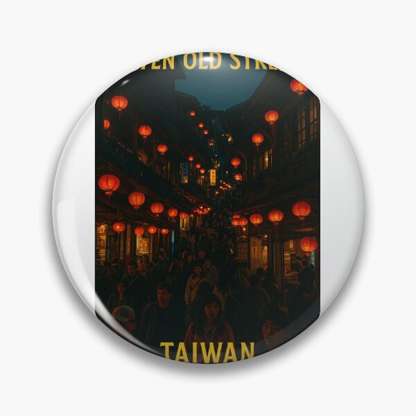 Item preview, Jiufen Old Street Lantern Festival Scene, Northern Taiwan designed and sold by Aryabek.