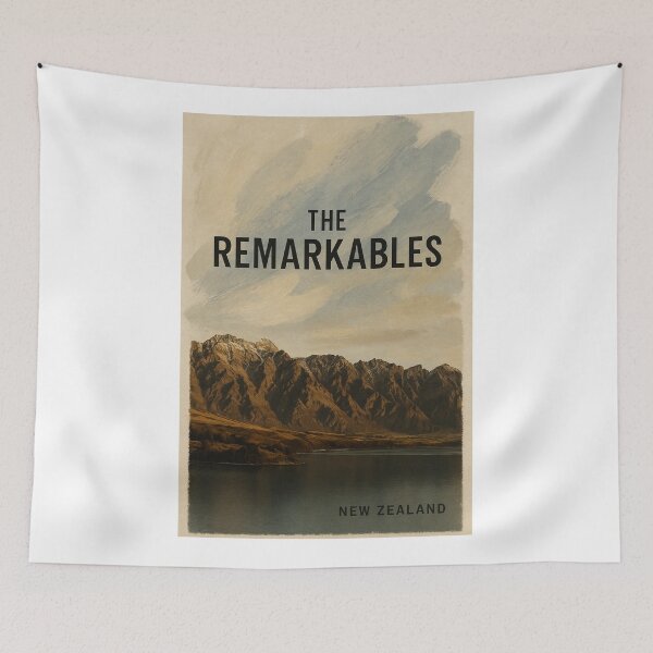 Item preview, The Remarkables Mountain Range, Queenstown New Zealand designed and sold by Aryabek.