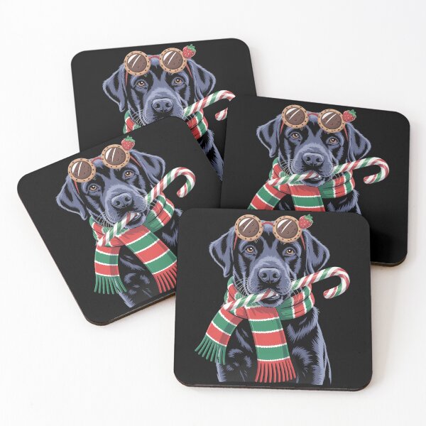 Item preview, Black Lab Labrador Dog Owners Christmas Xmas Holiday Party designed and sold by Bandikonsalez.