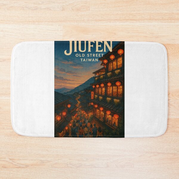 Item preview, Jiufen Old Street Lantern Scene, Ruifang Taiwan designed and sold by Aryabek.