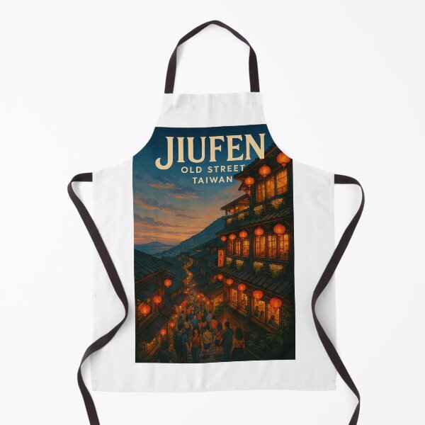 Item preview, Jiufen Old Street Lantern Scene, Ruifang Taiwan designed and sold by Aryabek.