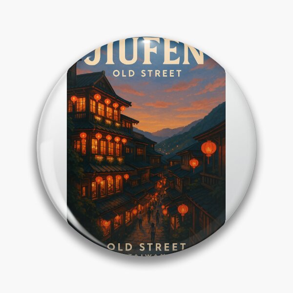 Item preview, Jiufen Old Street Lantern View, Northern Taiwan designed and sold by Aryabek.