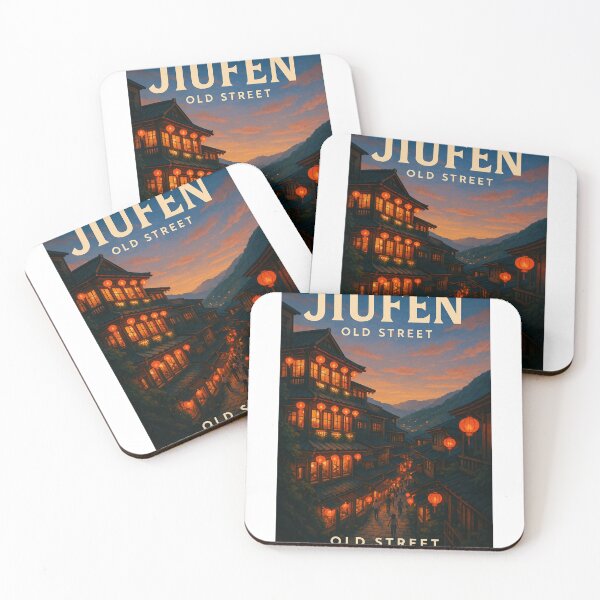 Item preview, Jiufen Old Street Lantern View, Northern Taiwan designed and sold by Aryabek.