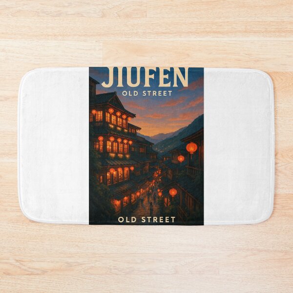 Item preview, Jiufen Old Street Lantern View, Northern Taiwan designed and sold by Aryabek.