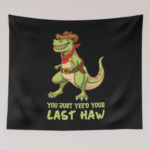 Item preview, Cowboy Dinosaur Funny T-Rex T-Shirt designed and sold by TinaMDedrick.