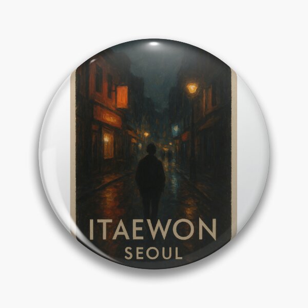 Item preview, Itaewon Street Night View, Yongsan Seoul designed and sold by Aryabek.