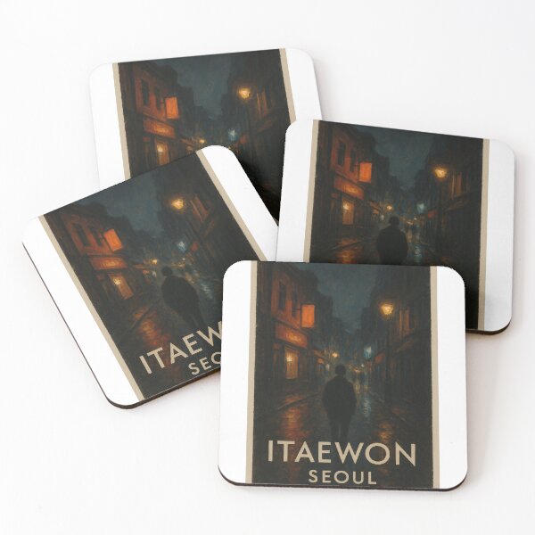 Item preview, Itaewon Street Night View, Yongsan Seoul designed and sold by Aryabek.