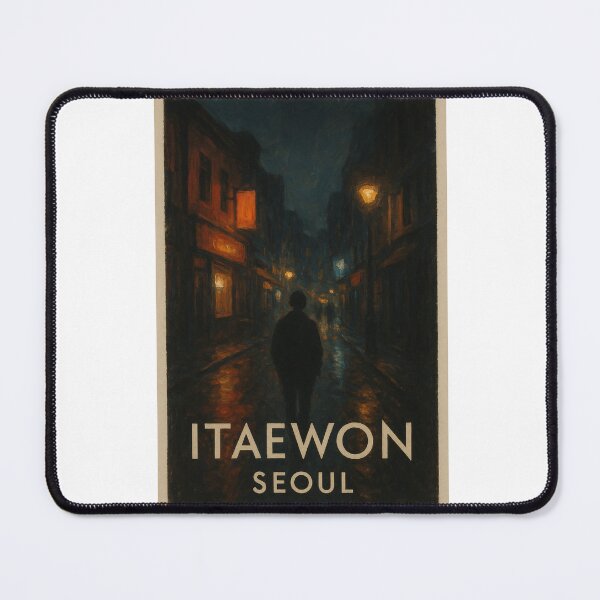 Item preview, Itaewon Street Night View, Yongsan Seoul designed and sold by Aryabek.