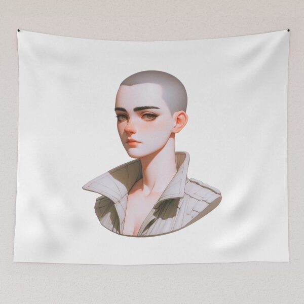 Item preview, Sinead O'Connor Bust - Art2 Classic T-Shirt designed and sold by AlanWhitefoot.