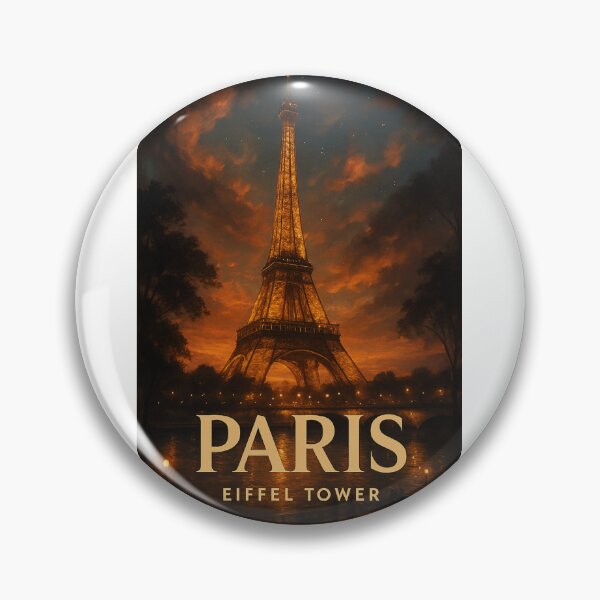 Artikelvorschau, Eiffelturm in der Dämmerung, Paris, Frankreich entworfen und verkauft von Aryabek.