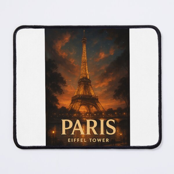 Item preview, Eiffel Tower at Twilight, Paris France designed and sold by Aryabek.