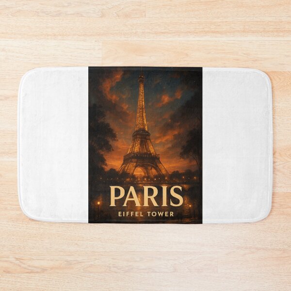 Item preview, Eiffel Tower at Twilight, Paris France designed and sold by Aryabek.