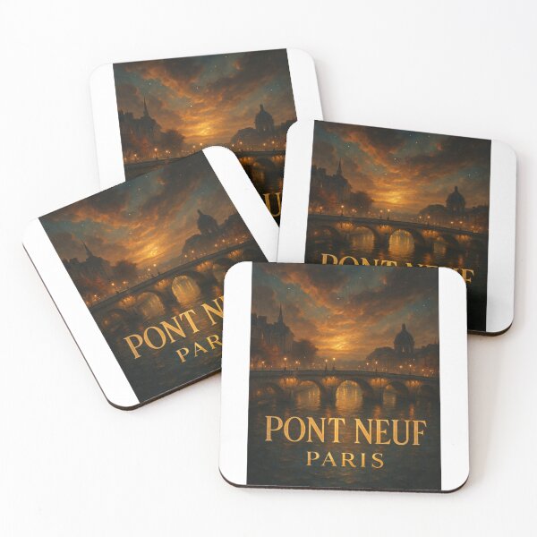 Item preview, Pont Neuf Bridge at Sunset, Paris France designed and sold by Aryabek.