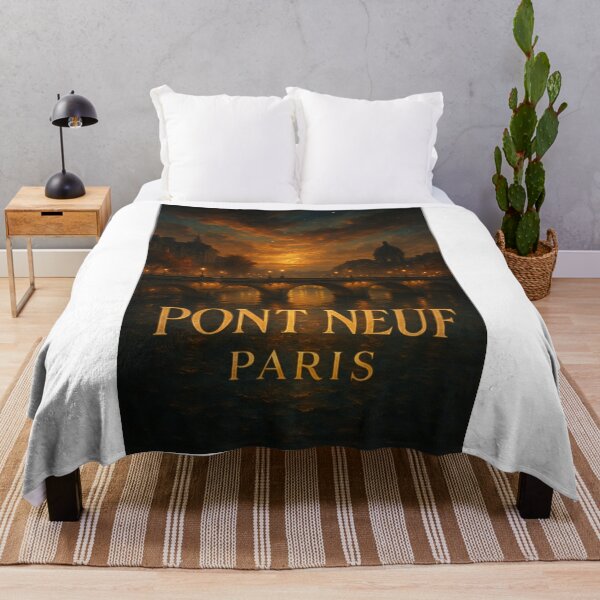Item preview, Pont Neuf Bridge at Sunset, Paris France designed and sold by Aryabek.