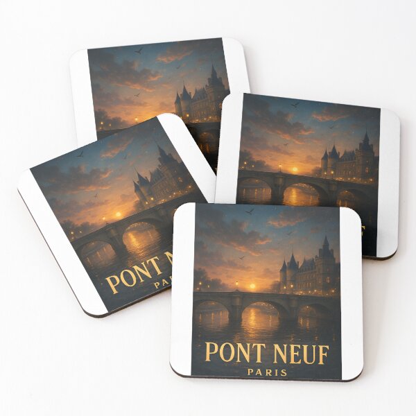 Item preview, Pont Neuf Sunset View, Paris France designed and sold by Aryabek.