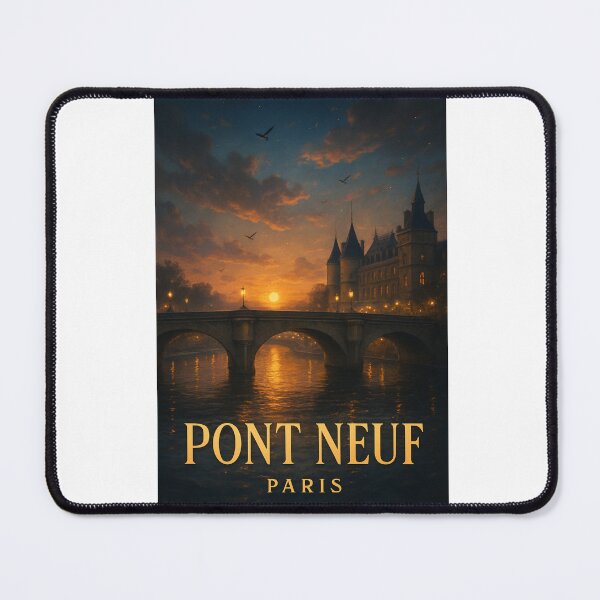 Item preview, Pont Neuf Sunset View, Paris France designed and sold by Aryabek.