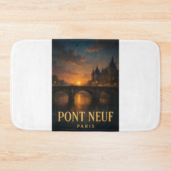 Item preview, Pont Neuf Sunset View, Paris France designed and sold by Aryabek.