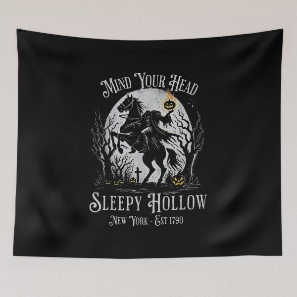 Item preview, Vintage Mind Your Head Sleepy Hollow Headless Horseman designed and sold by agnesabbott.