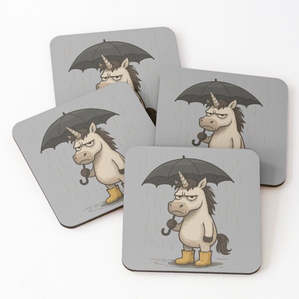 Item preview, Bad-tempered unicorn designed and sold by OverNickles194.