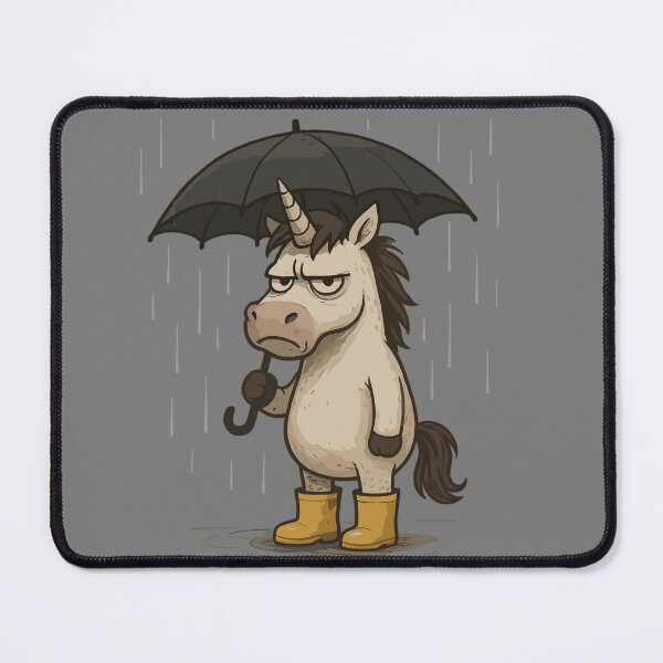 Item preview, Bad-tempered unicorn designed and sold by OverNickles194.